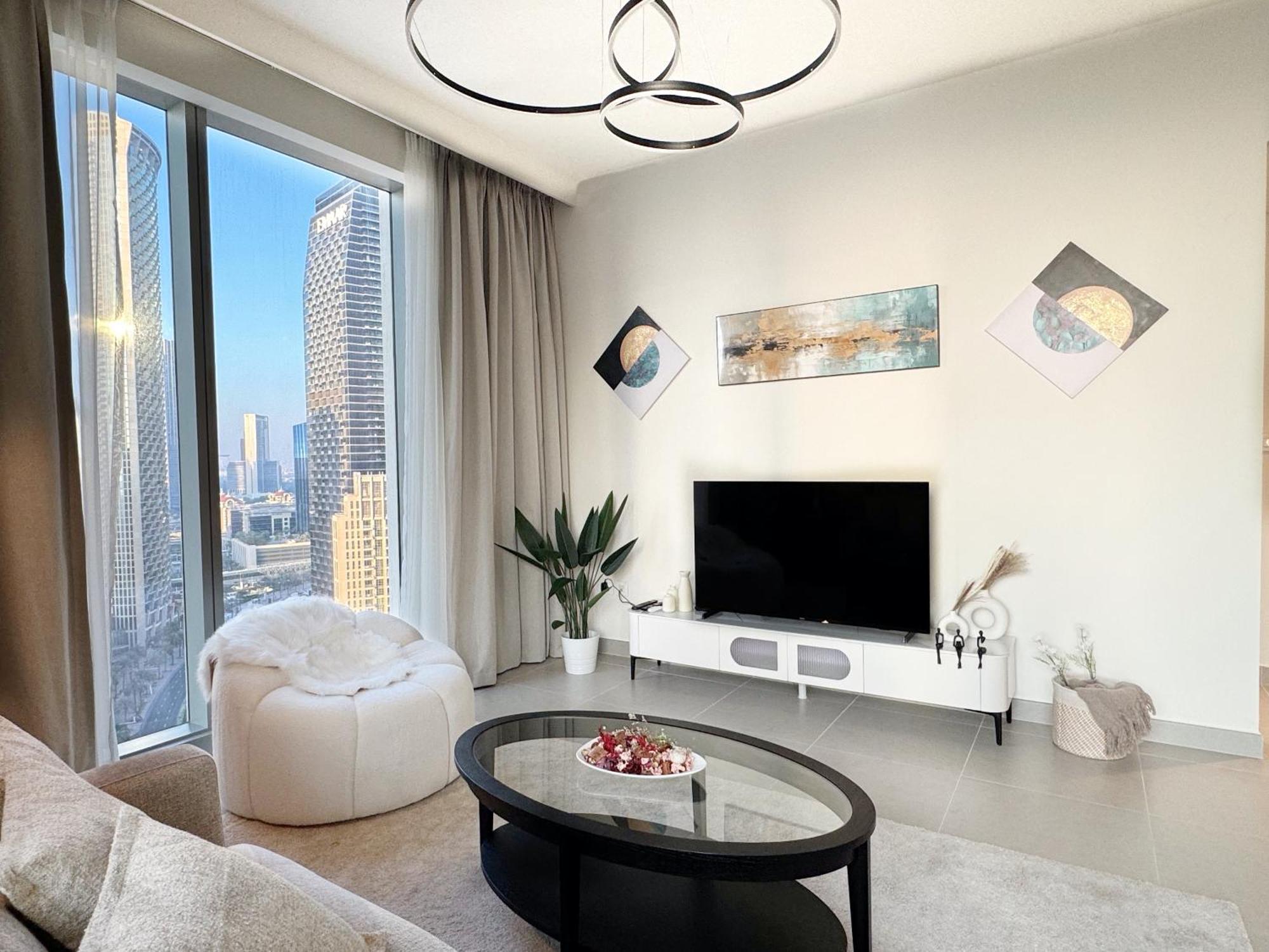 2Br With Skyline Views At Forte Near Dubai Opera Apartment Exterior photo