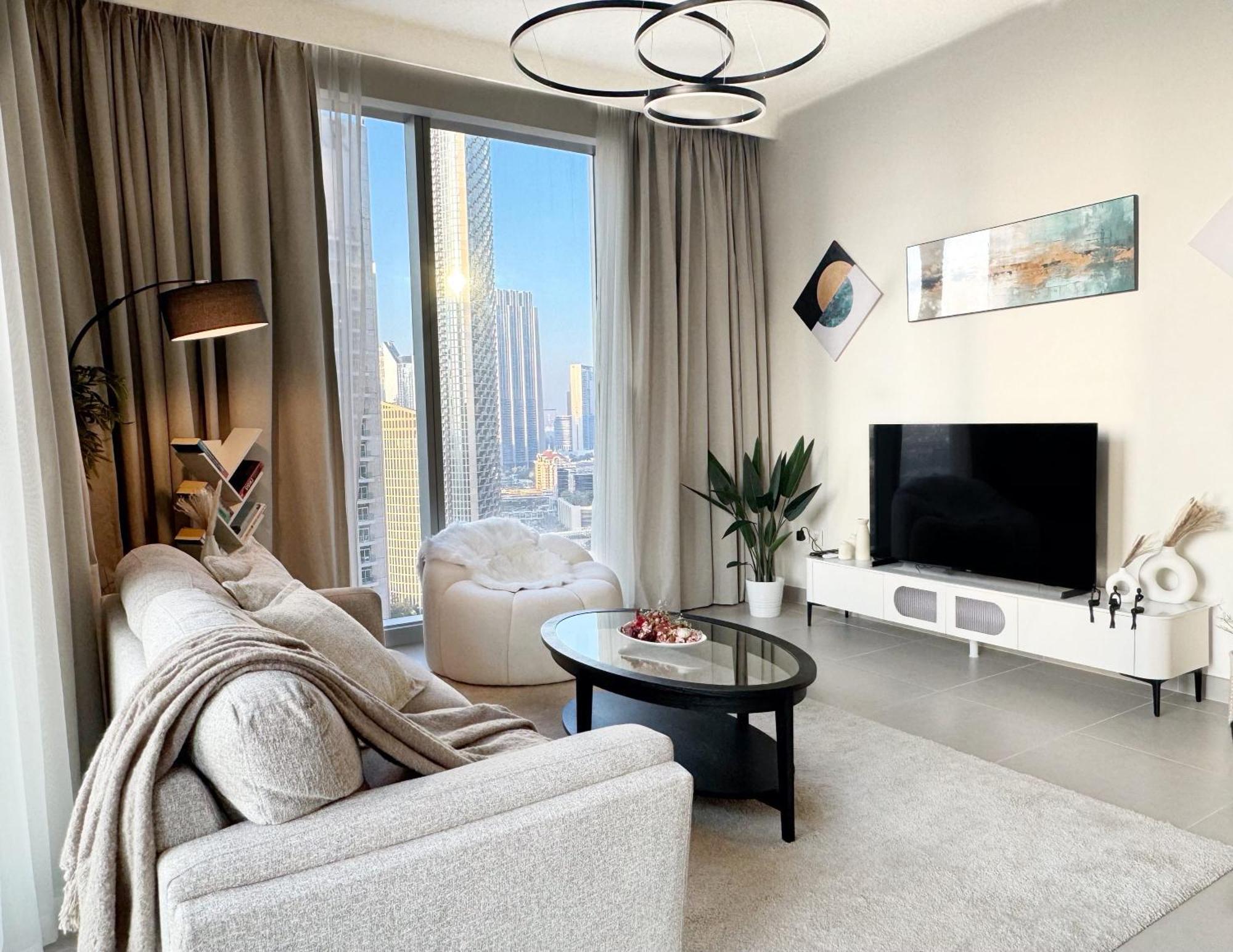 2Br With Skyline Views At Forte Near Dubai Opera Apartment Exterior photo